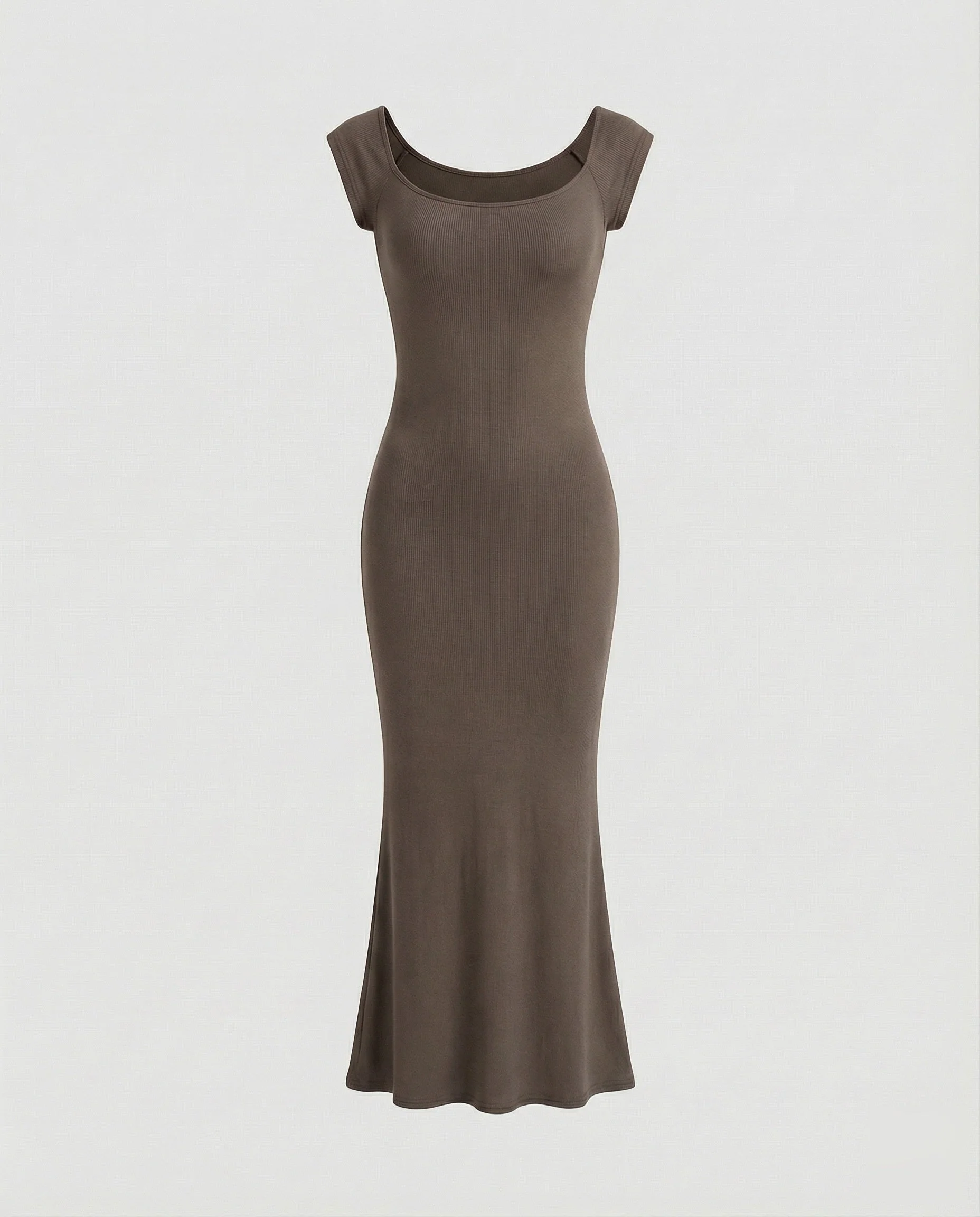 Damen Trompeten-Maxikleid mit Carmen-Ausschnitt - Image 8