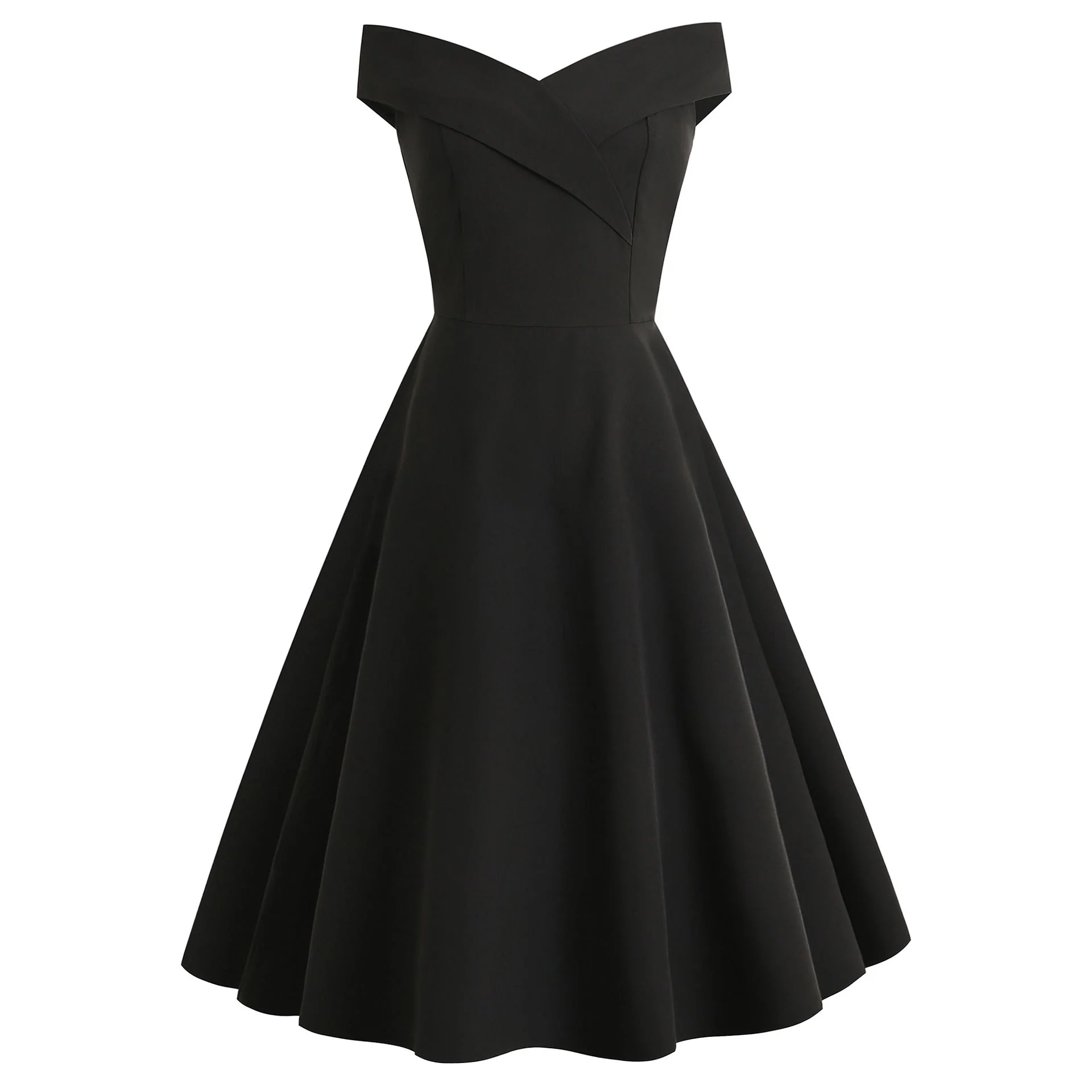 Schickes Vintage-Cocktailkleid