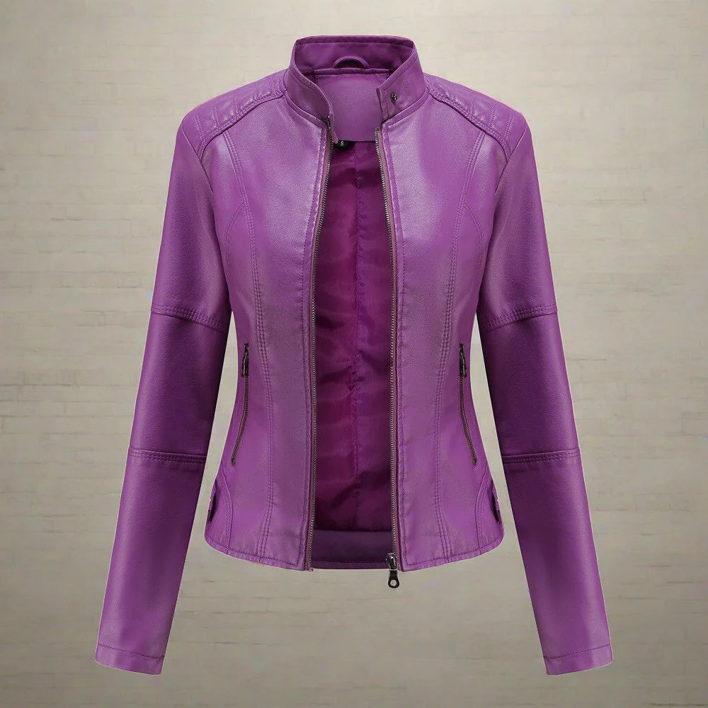 Stilvolle Damen-jacke mit Reißverschlusstaschen - Image 18
