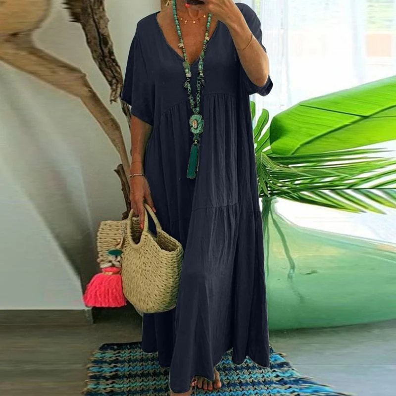 Lässiges langes Kleid für Damen - Image 4