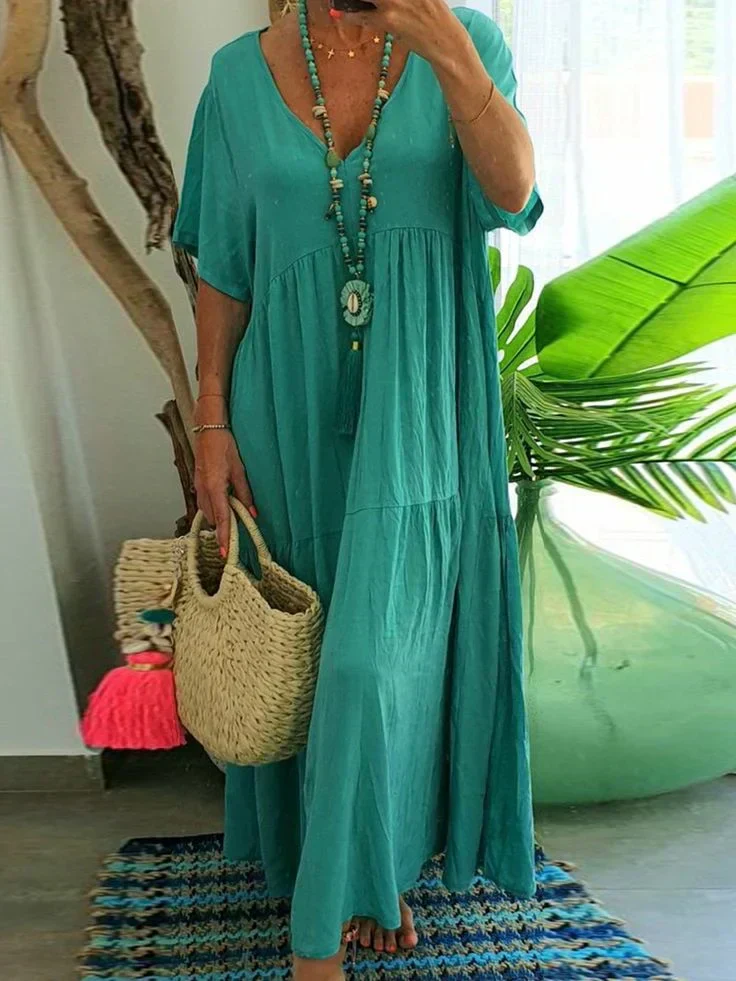Lässiges langes Kleid für Damen - Image 6