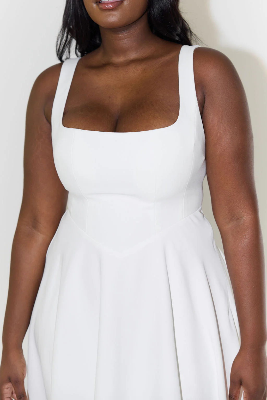 Midikleid mit quadratischem Ausschnitt - Image 8