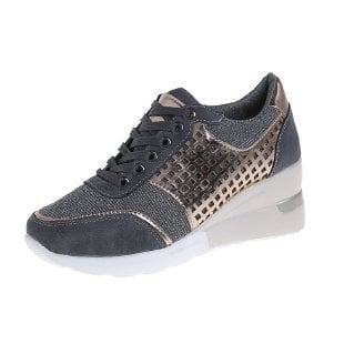 High-Heel-Sneaker mit Keilabsatz - Image 2