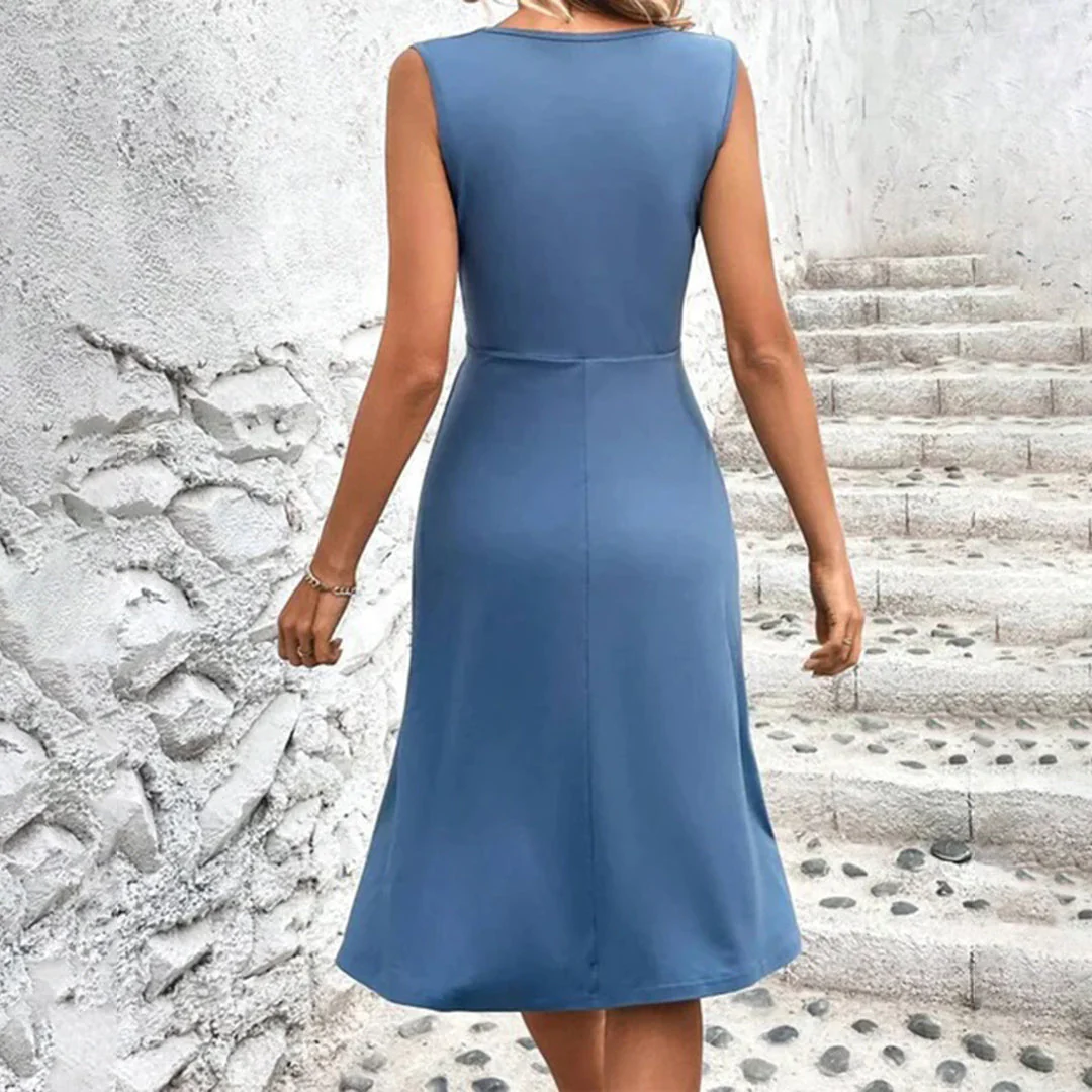 Sommerkleid Midi mit Knielänge für Damen - Image 4