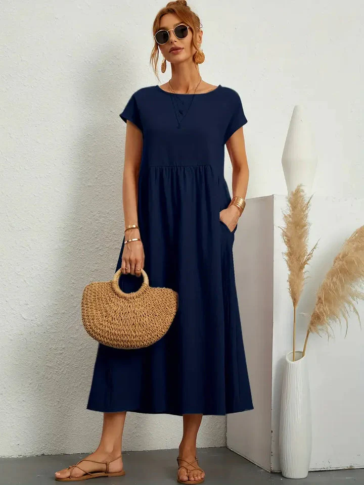 Sommerliches, lockeres, schlichtes Kleid - Image 10