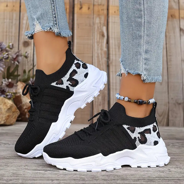 Atmungsaktive Sneaker mit Leopardenmuster - Image 3