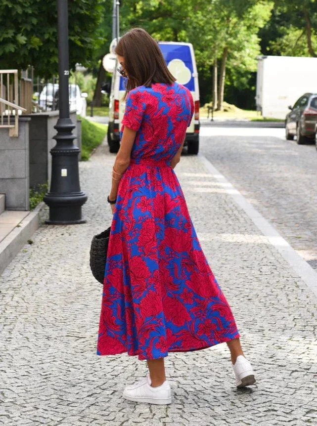 Bequemes Sommerkleid