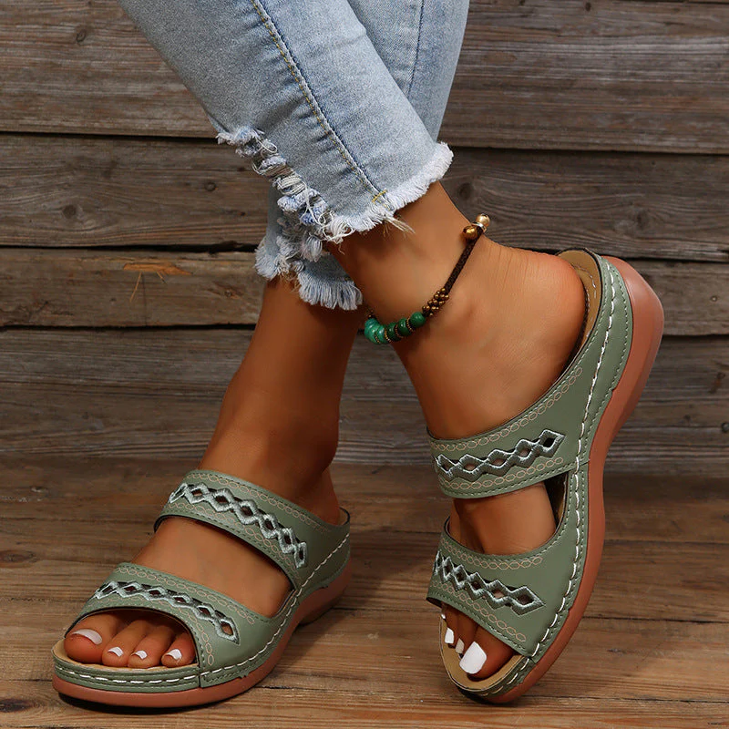 Heidi-Mode | Bequeme Orthopädische Sandalen Ideal für Komfort und Unterstützung - Image 5