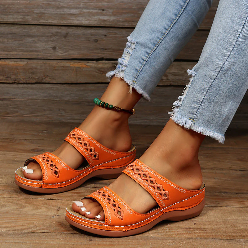 Heidi-Mode | Bequeme Orthopädische Sandalen Ideal für Komfort und Unterstützung - Image 6