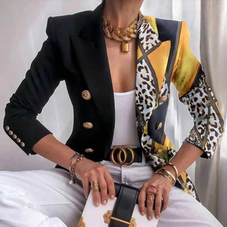 Heidi-Mode | Blazer Gedruckt In Der Taille - Image 2