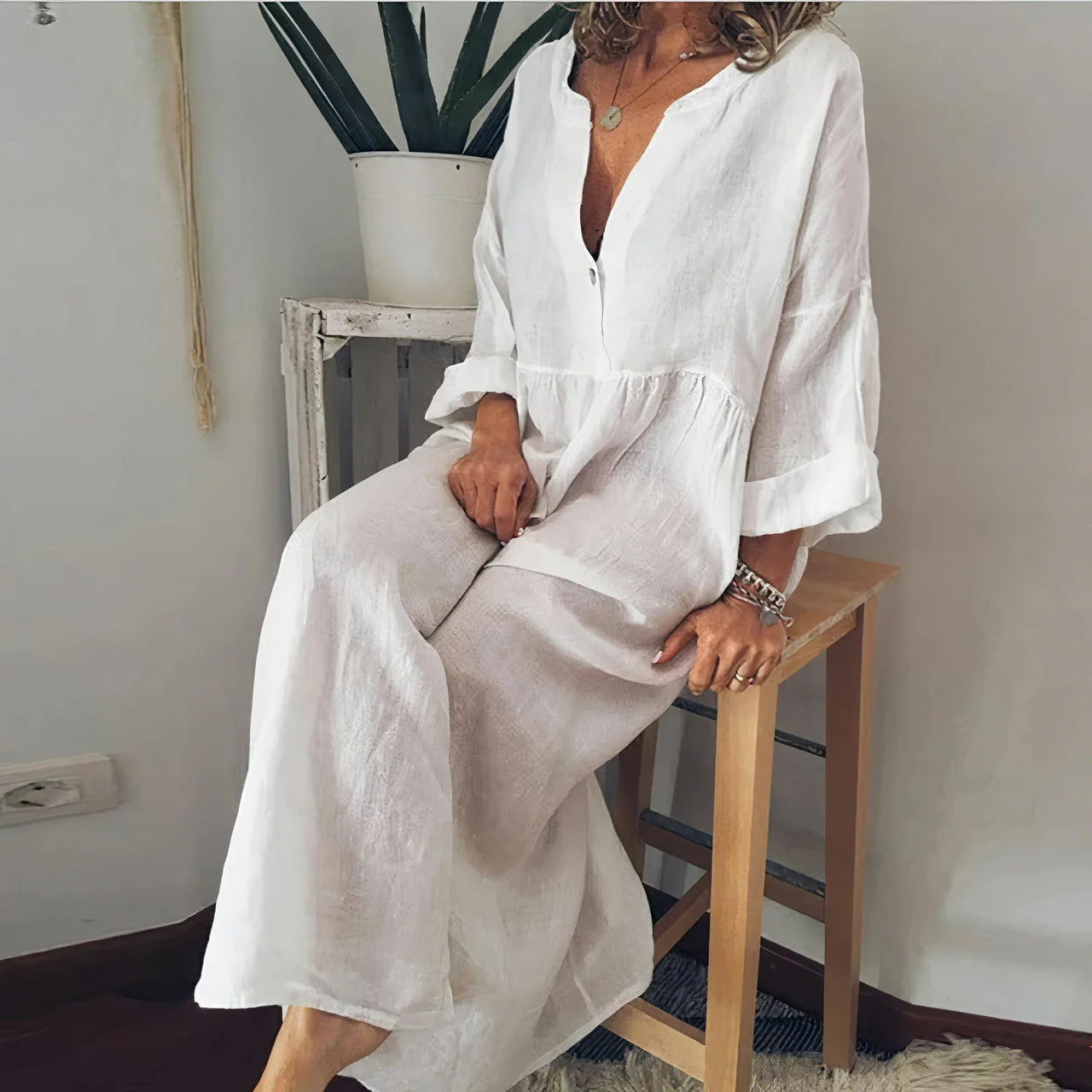 Bluse Kleid - Image 2
