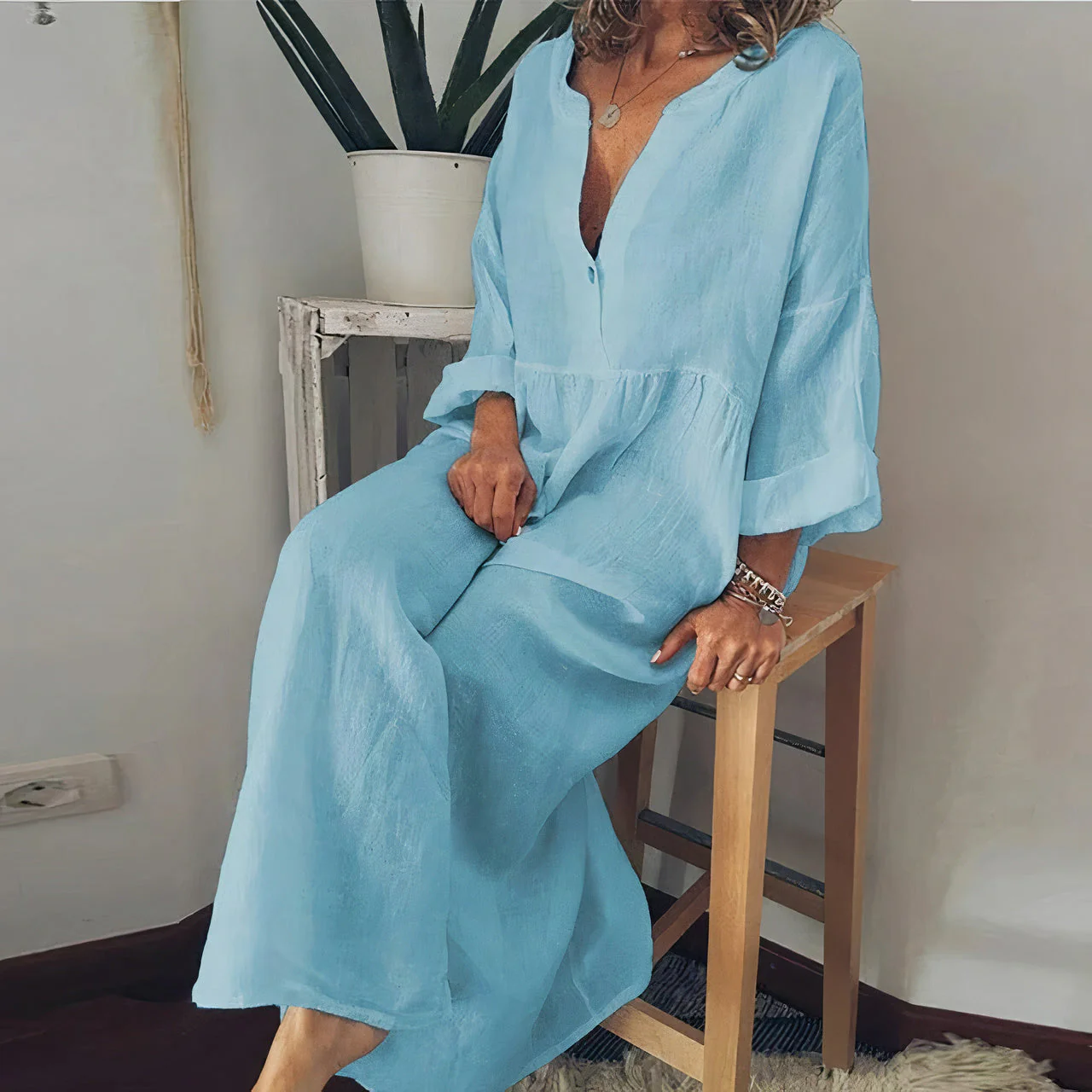 Bluse Kleid - Image 4