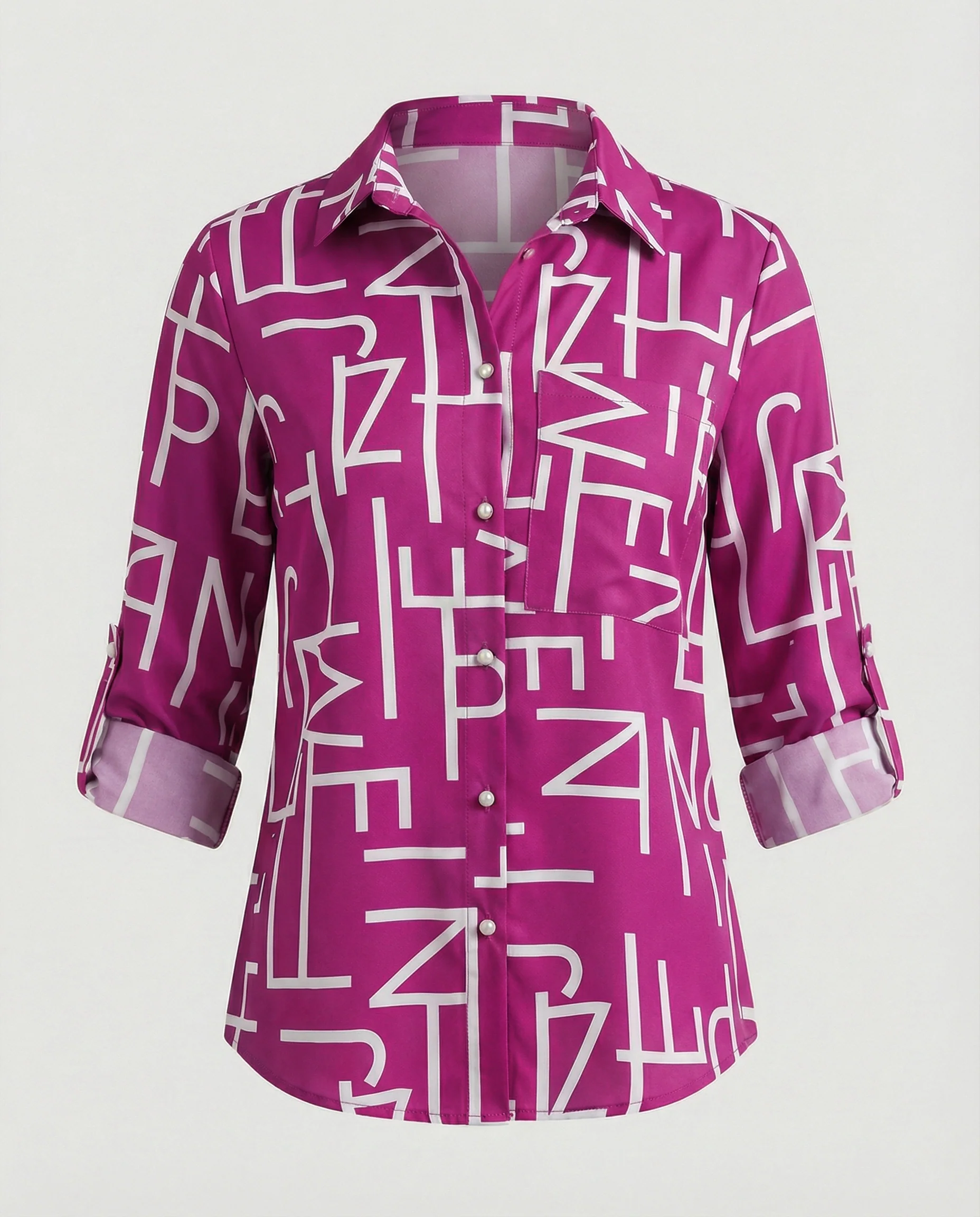 Heidi-Mode | Bluse mit Umlegekragen - Image 12