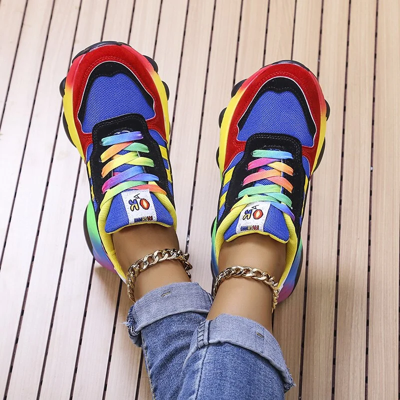 Bunte grobe Sneaker - Image 2