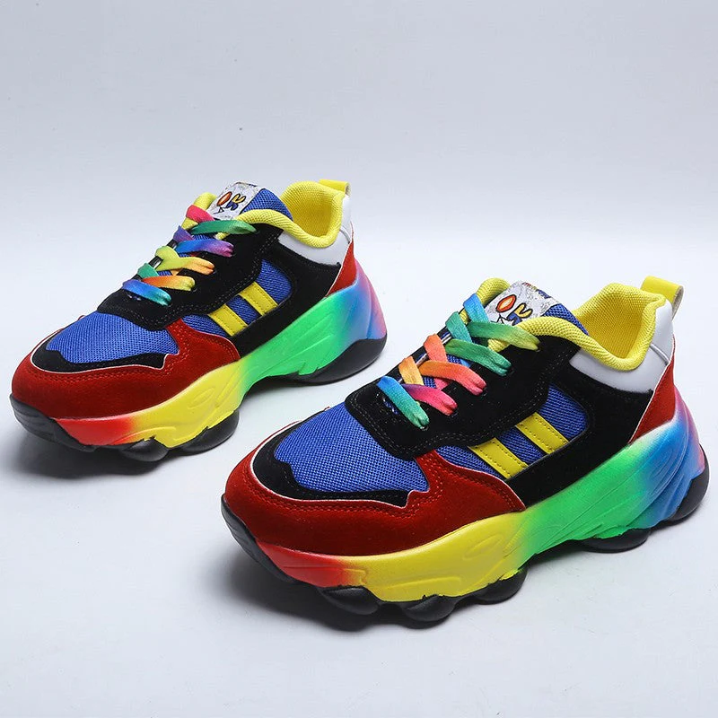 Bunte grobe Sneaker - Image 4