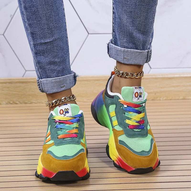 Bunte grobe Sneaker - Image 6