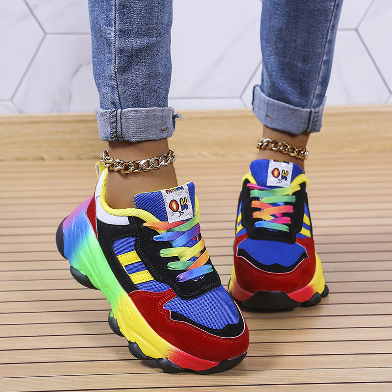 Bunte grobe Sneaker - Image 7