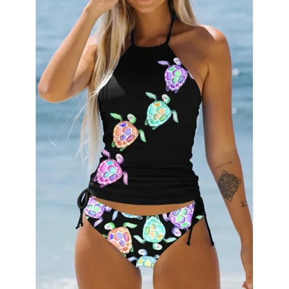 Heidi-Mode | Damen-Badeanzug mit Aufdruck - Image 3