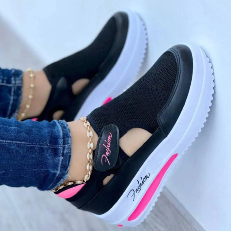 Heidi-Mode | Damen Bequeme Schuhe Plateau - Image 2