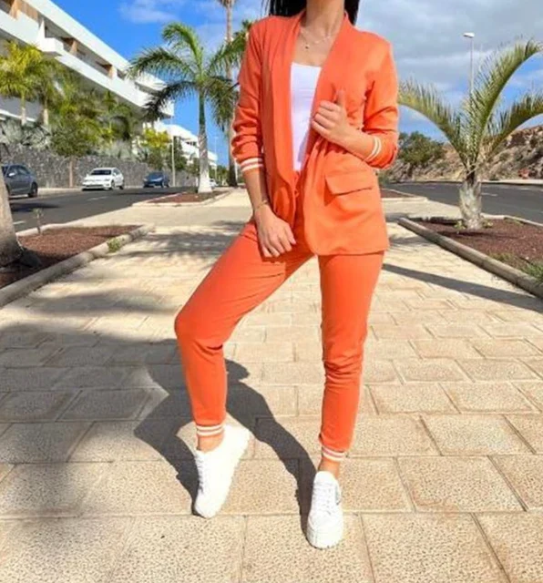 Heidi-Mode | Damen Doppelreiher Blazer Hosenanzug - Image 7