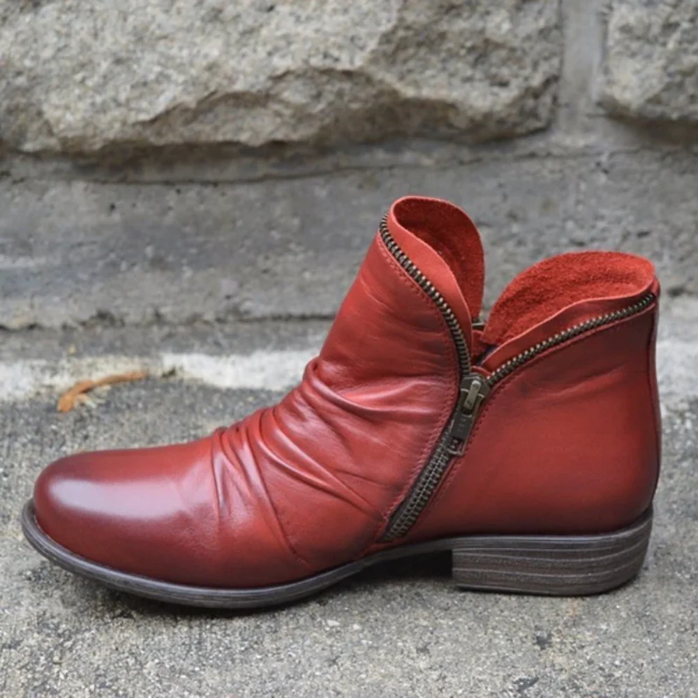 Heidi-Mode | Damen Schwarz Stiefeletten Wasserdicht - Image 4