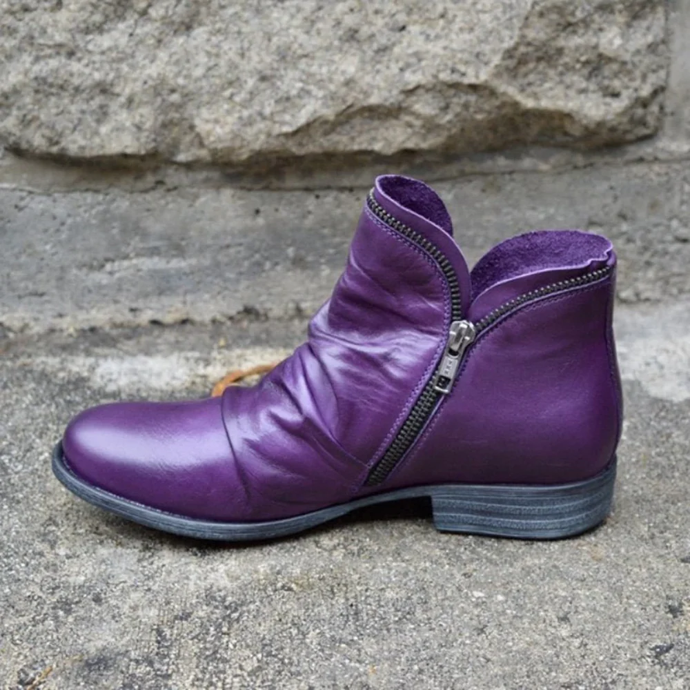 Heidi-Mode | Damen Schwarz Stiefeletten Wasserdicht - Image 5