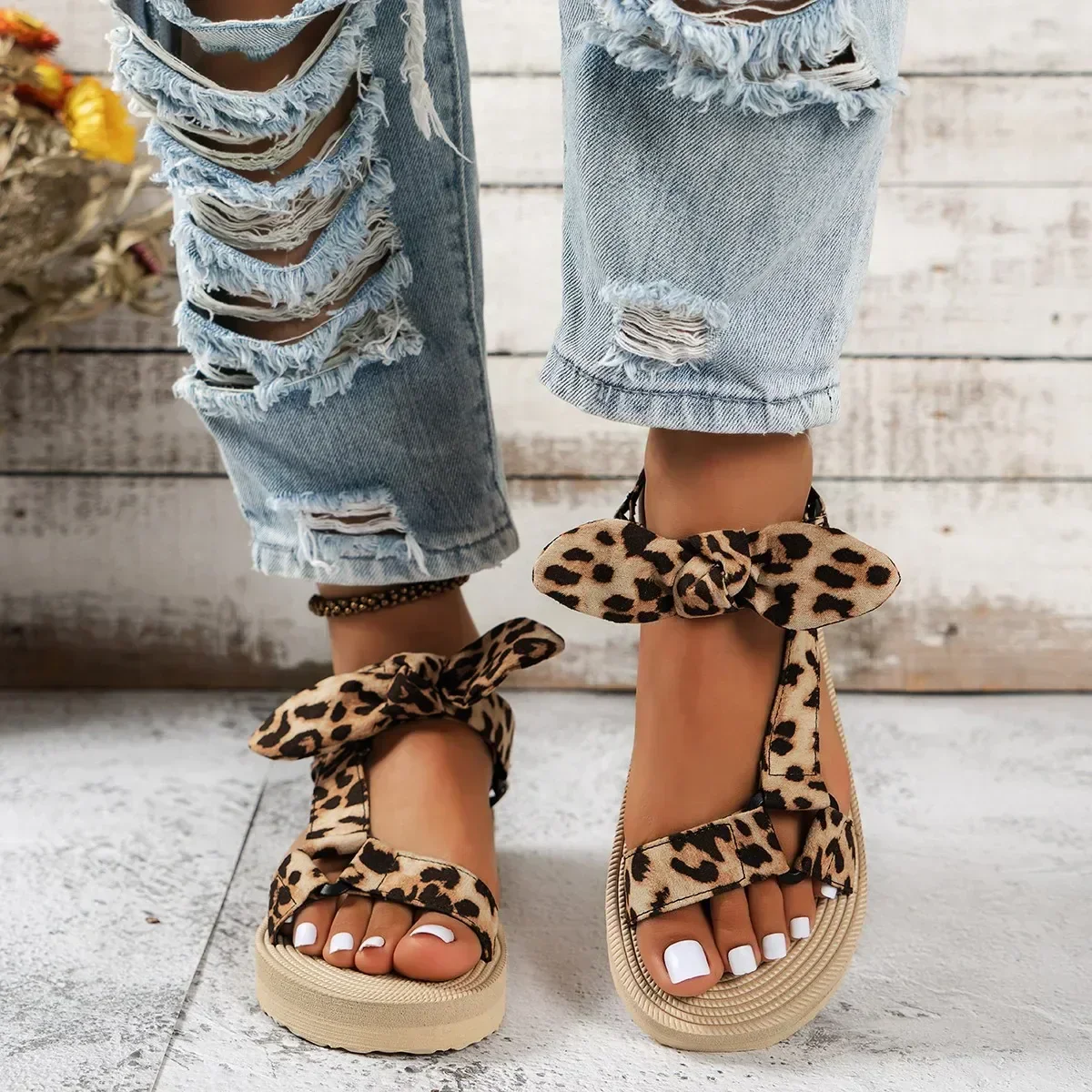 Damenschuhe mit Leopardenmuster - Image 6
