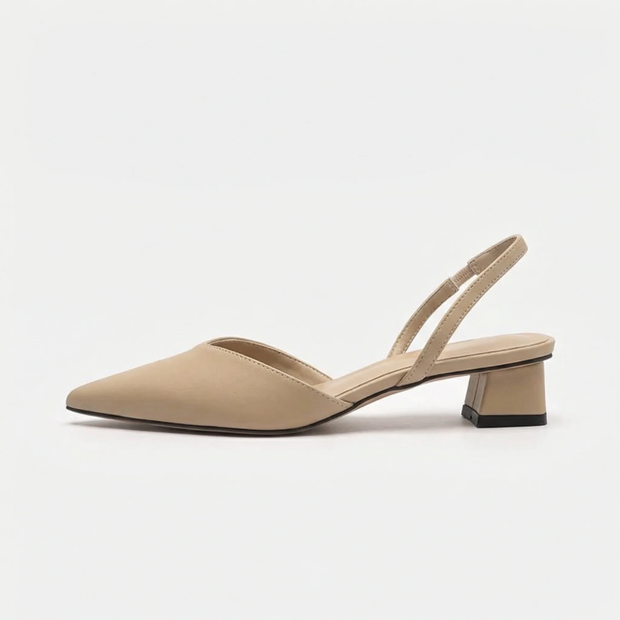 Heidi-ModeMode Damen Slingback Pumps Spitz Geschlossen mit Absatz - Image 11