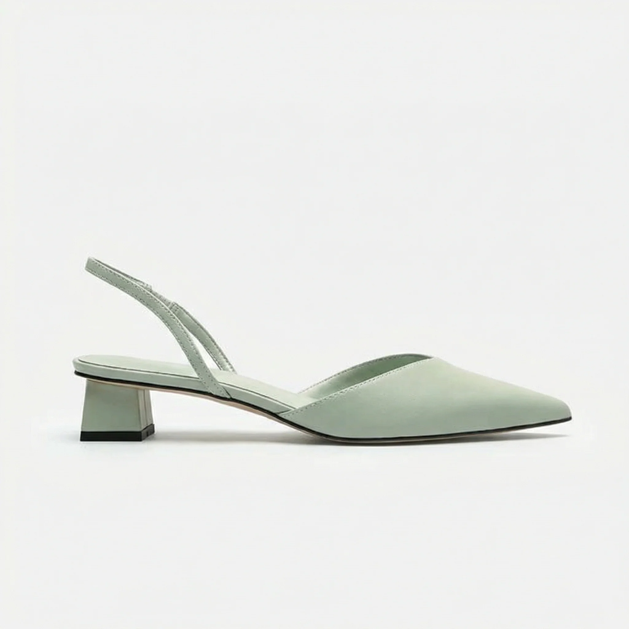 Heidi-ModeMode Damen Slingback Pumps Spitz Geschlossen mit Absatz - Image 16