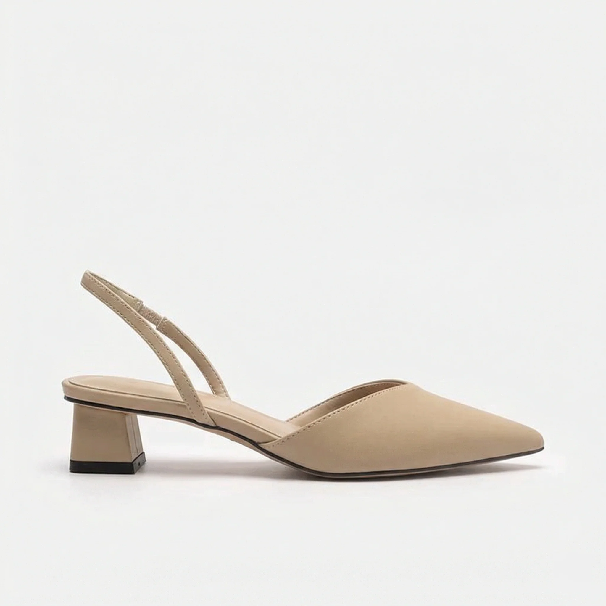 Heidi-ModeMode Damen Slingback Pumps Spitz Geschlossen mit Absatz - Image 17