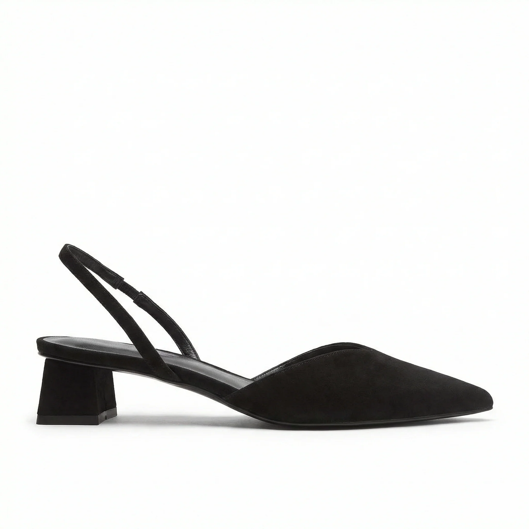 Heidi-ModeMode Damen Slingback Pumps Spitz Geschlossen mit Absatz - Image 18