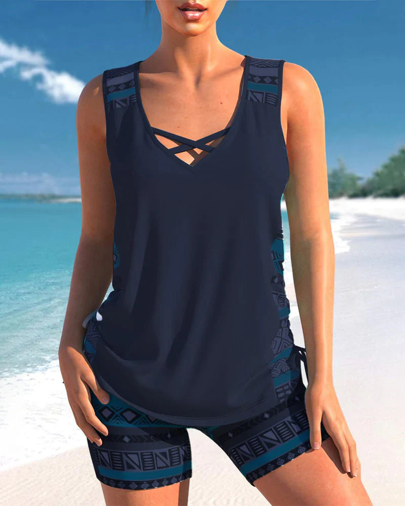 Heidi-Mode | Druck Tankini Set - Image 12