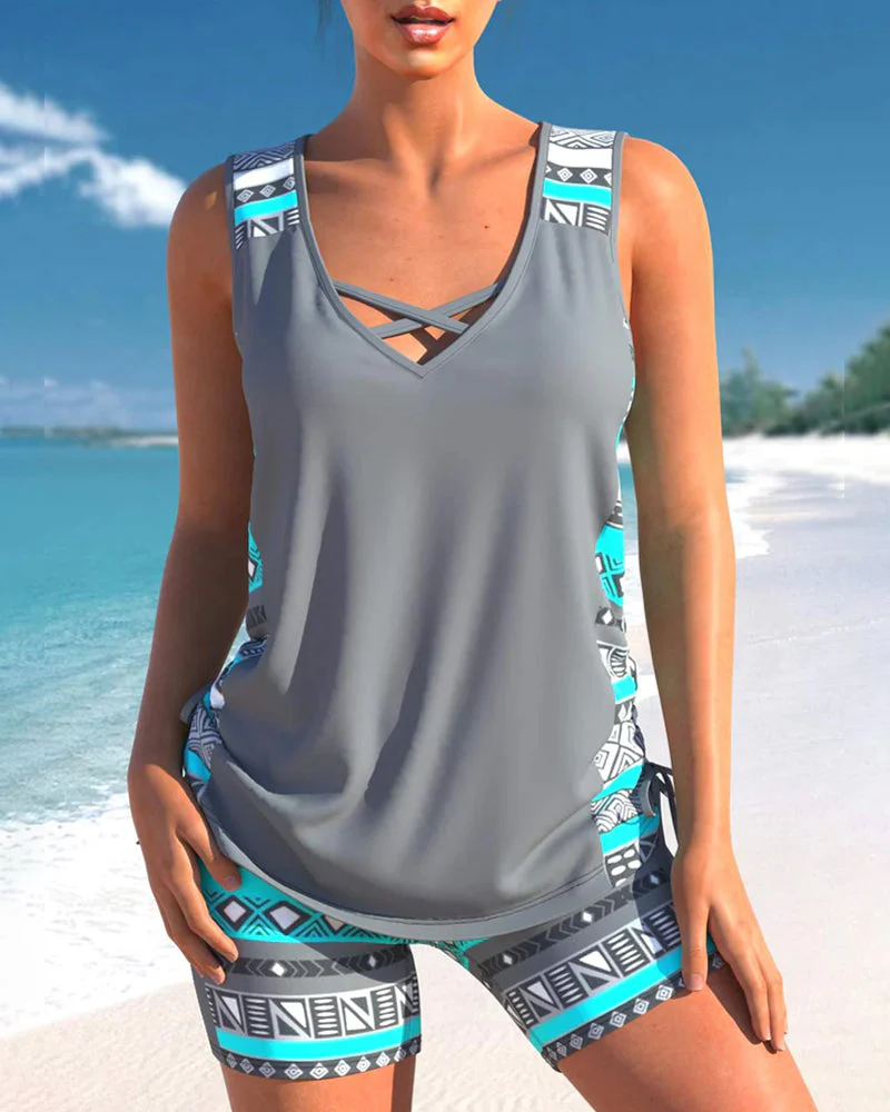 Heidi-Mode | Druck Tankini Set - Image 9
