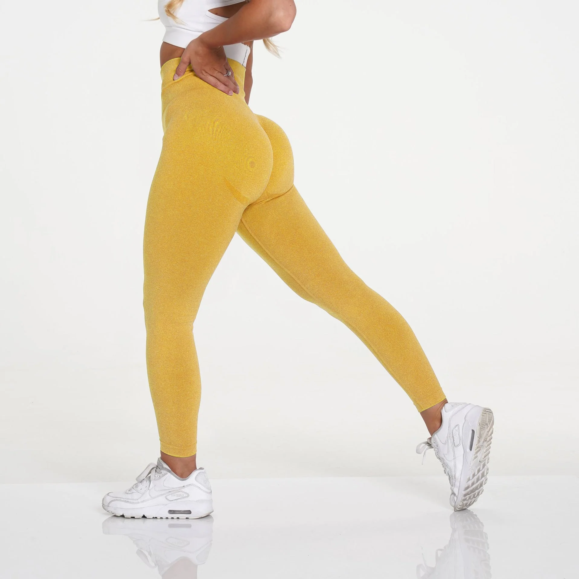 Heidi-Mode | Einfarbige Sportleggings - Image 4