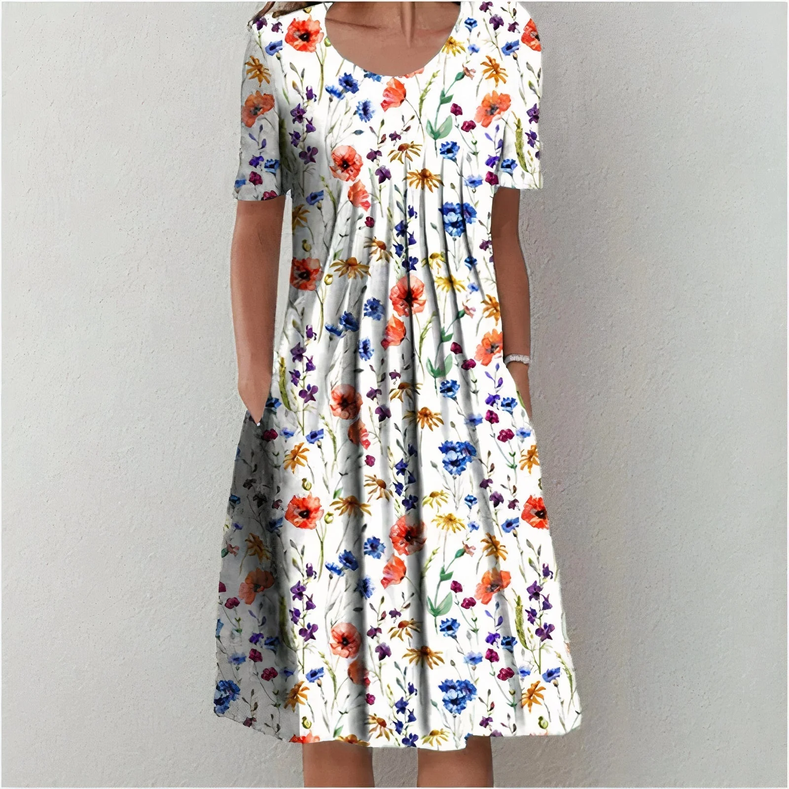 Elegante Baumwollkleid