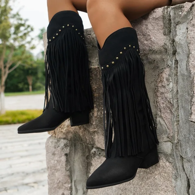 Heidi-Mode | Elegante Cowboy-Stiefel für Damen - Image 5