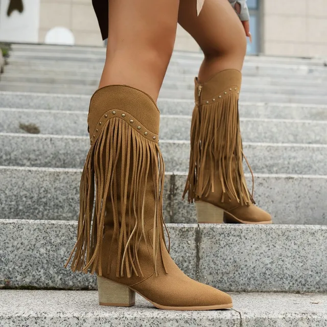 Heidi-Mode | Elegante Cowboy-Stiefel für Damen - Image 6