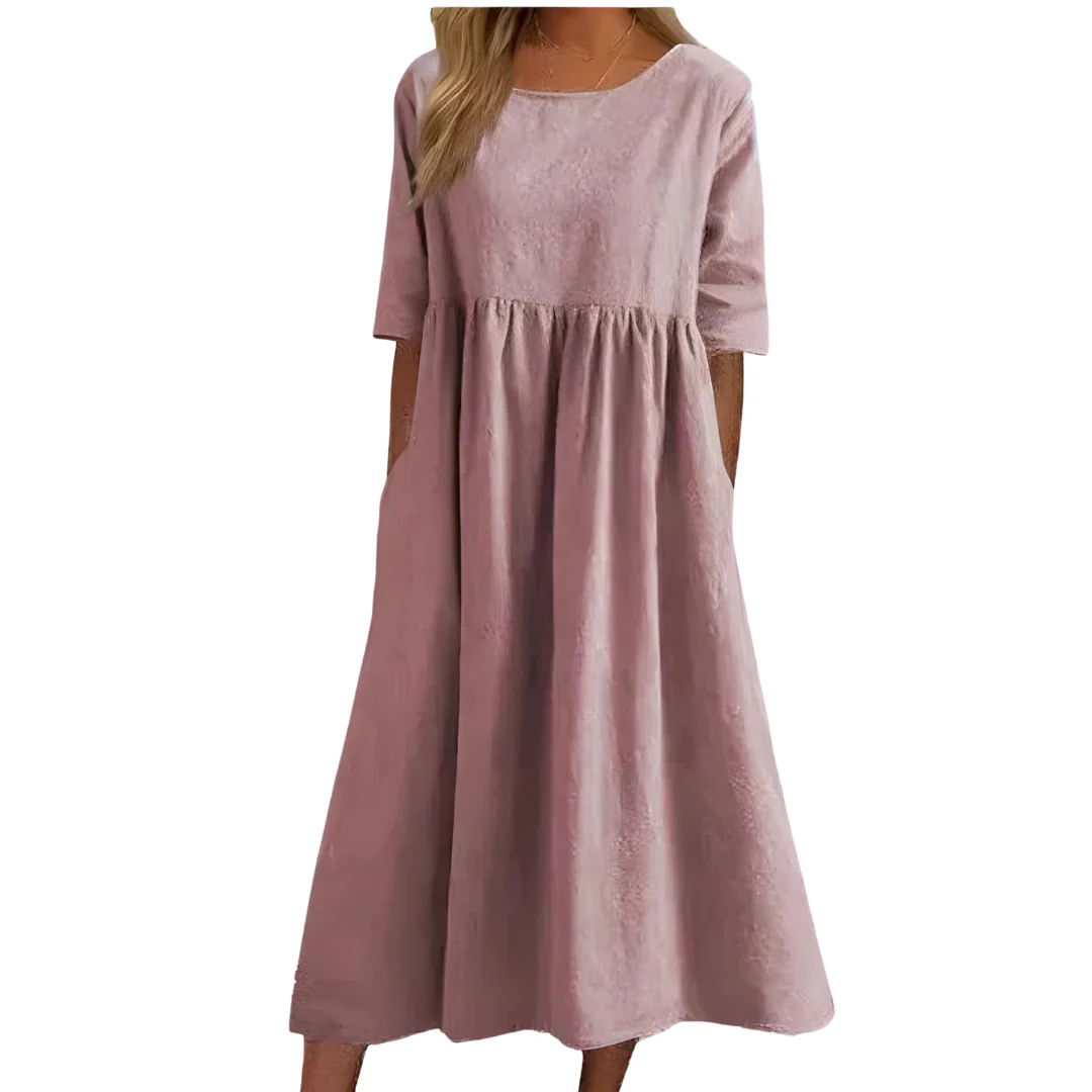 Elegantes Kleid aus Baumwolle - Image 6