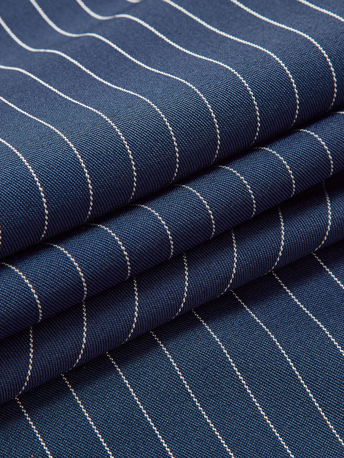 Heidi-Mode | Elegante Nadelstreifen-Faltenhose mit Weitem Bein - Image 6