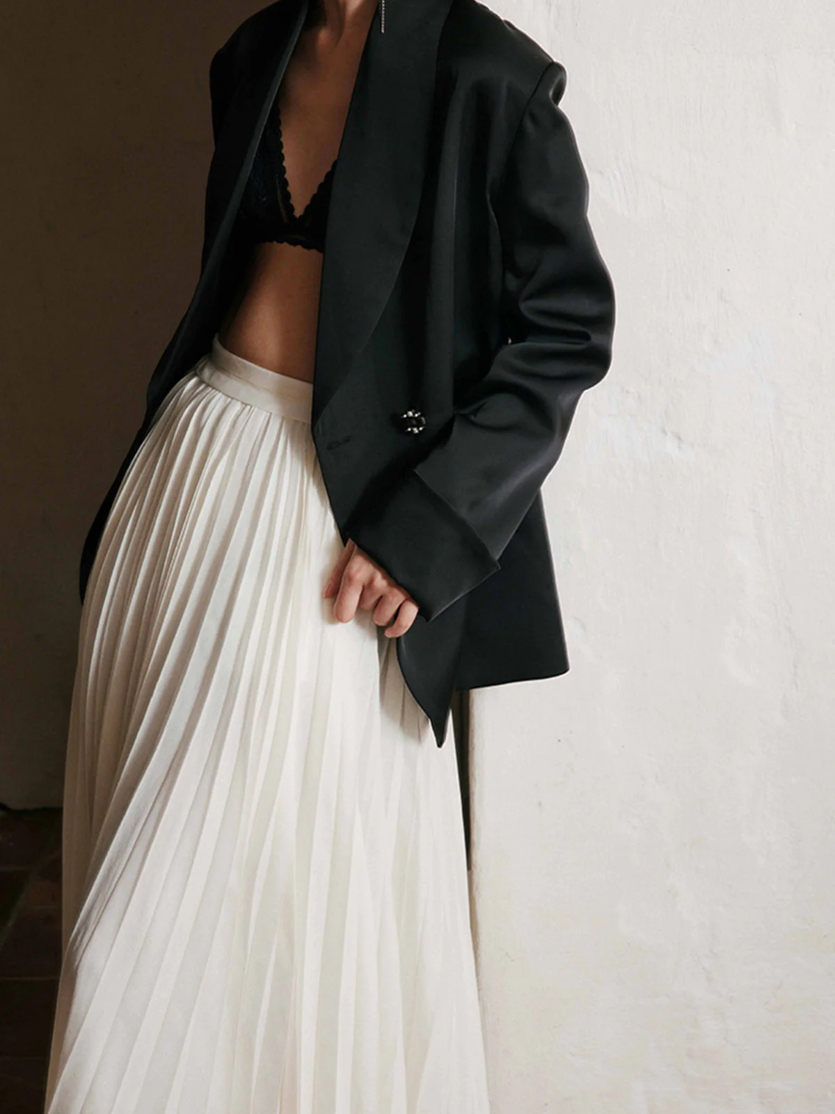 Heidi-Mode | Eleganter Faltenrock Maxi - Image 2