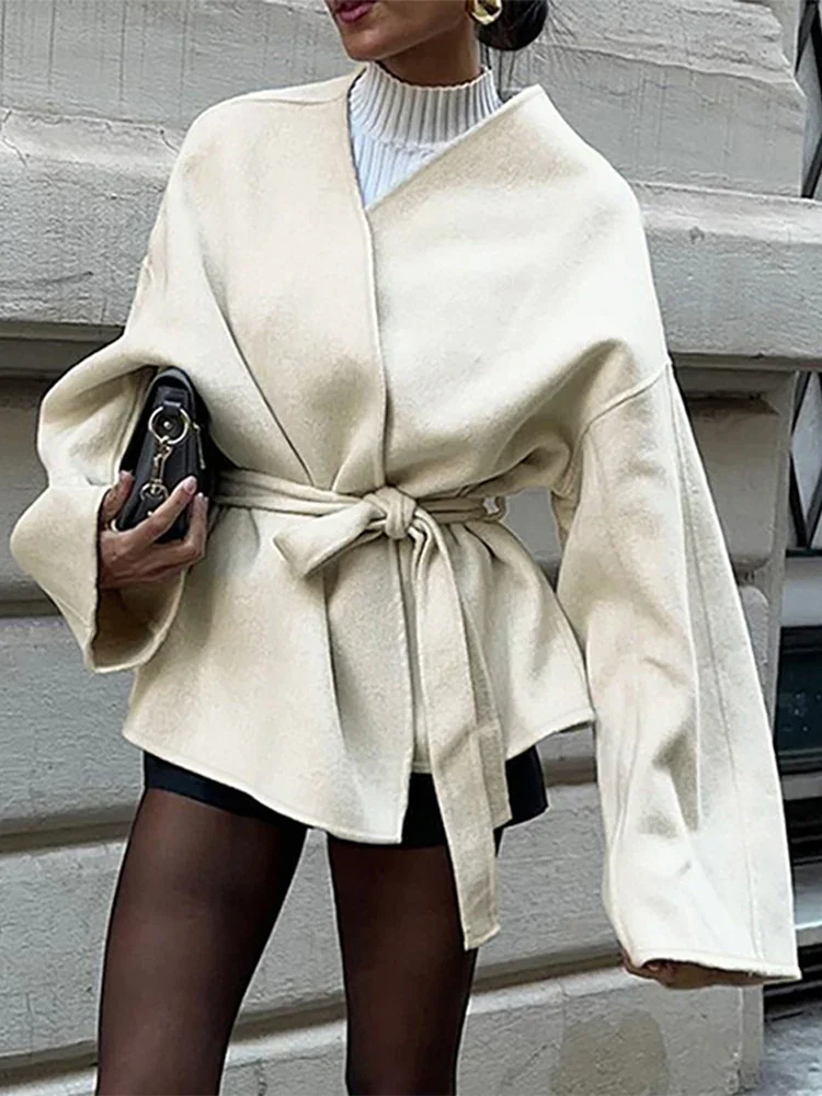 Heidi-Mode | Fleece-Jacke Mit Gürtel - Image 3