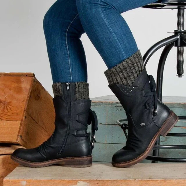 Heidi-Mode | Knöchelhigh Stiefel für Damen