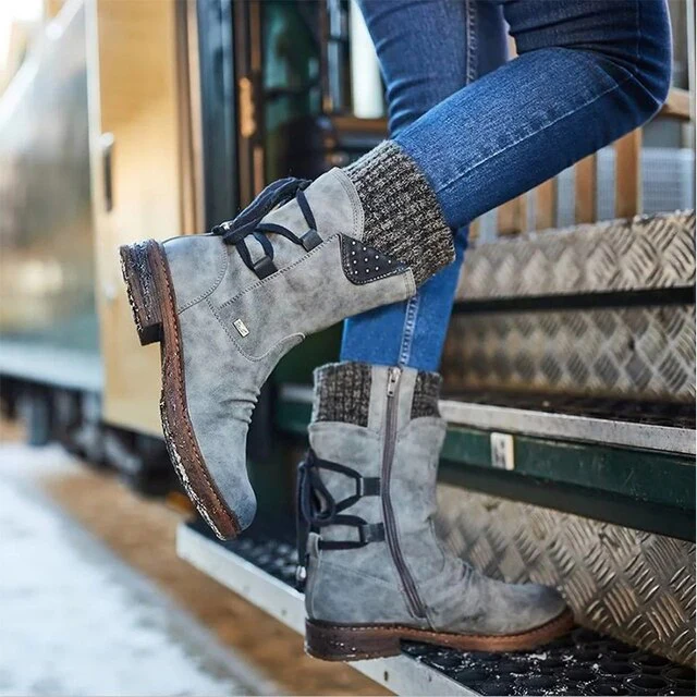 Heidi-Mode | Knöchelhigh Stiefel für Damen - Image 4