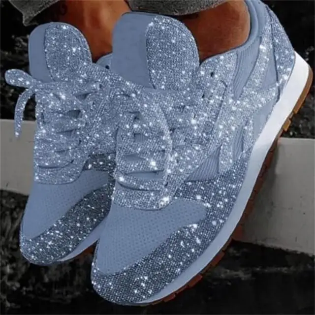 Lässige Glitzerschuhe mit Pailletten - Image 6