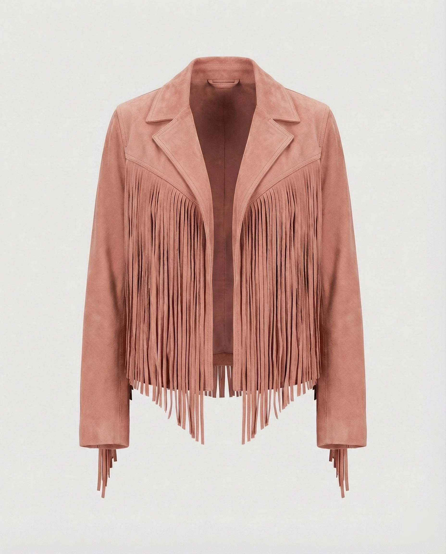 Heidi-Mode | Retro Chic Jacke Mit Fransen - Image 6