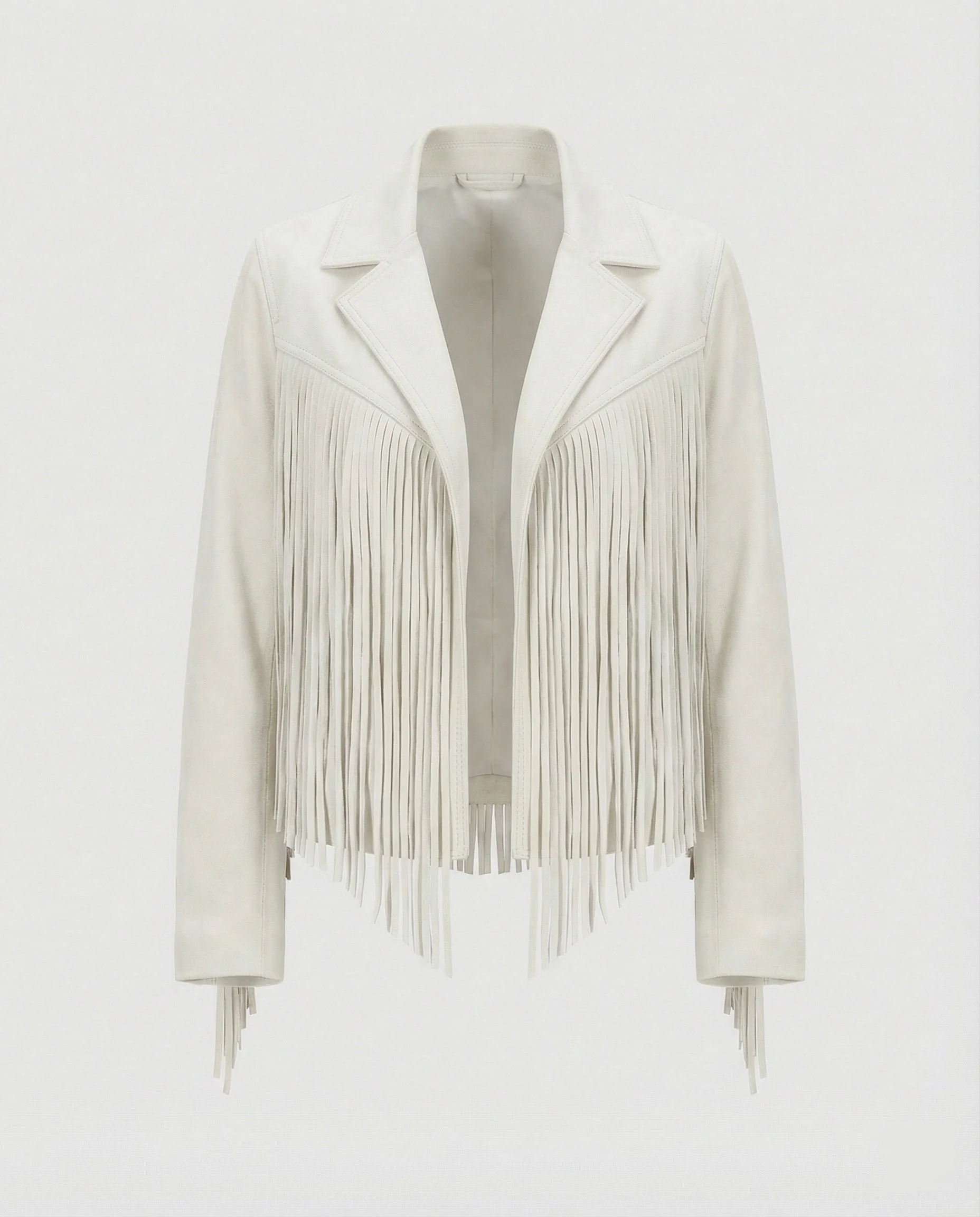 Heidi-Mode | Retro Chic Jacke Mit Fransen - Image 9