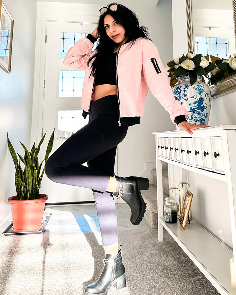 Heidi-Mode | Klassische Bomberjacke mit Taschen für Frauen - Image 15