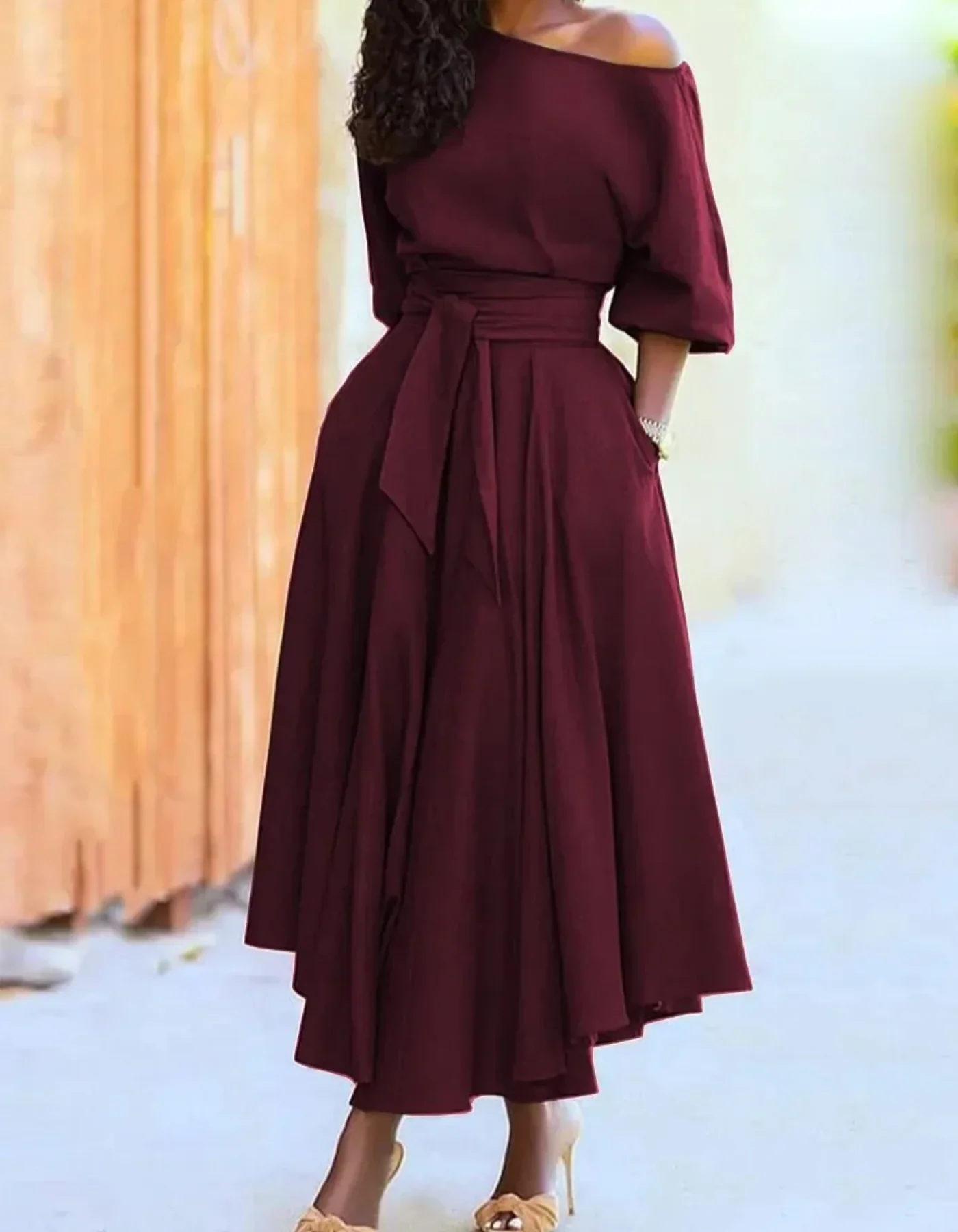 Heidi-Mode | Kleid Festlich Elegant Midi - Image 8