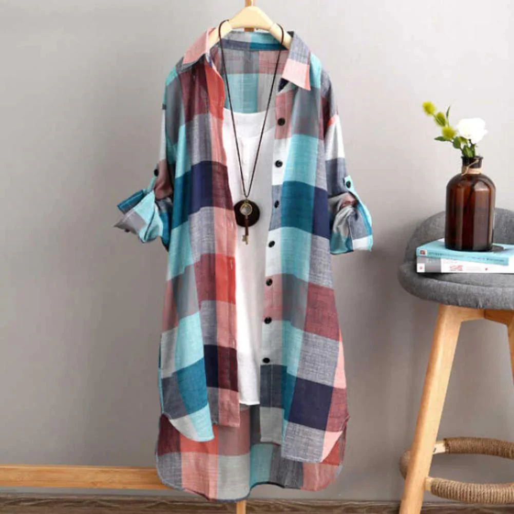 Heidi-Mode | Langarmshirt mit Knopfleiste - Image 2