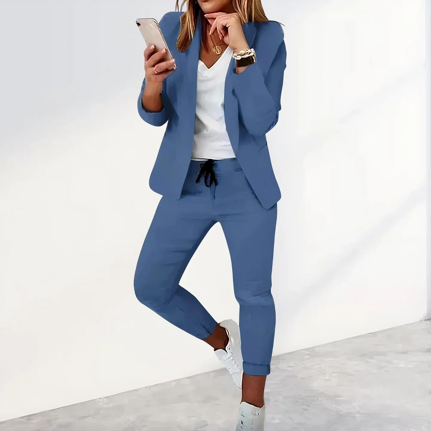 Heidi-Mode | Lässiges Blazer und Jogginghosen-Set